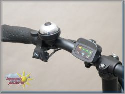 Hepros XXL Flash trottinettes City Scooter clignotant 145mm roue