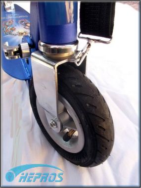 Paar HEPROS Ersatzr�der Luftr�der Luftbereifung Cityroller 145mm
