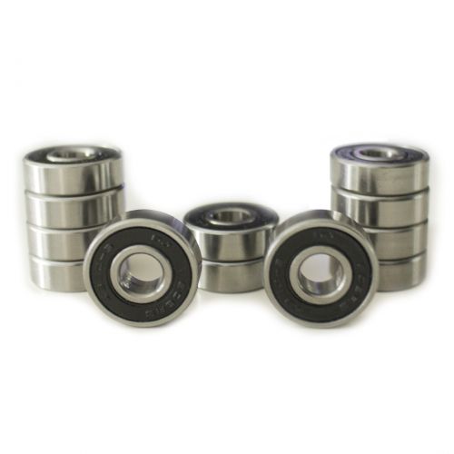 Premium ABEC 9 Bearings 608zz capsuled - 1 set (12 pieces)