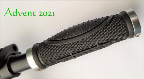 Hepros XXXL Air Fully Scooter 200mm Cityroller anthrazit