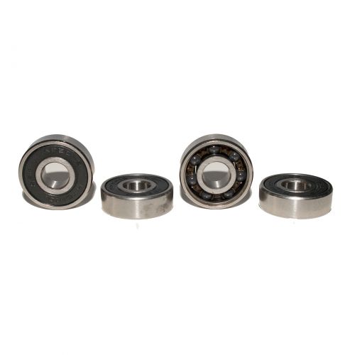 Premium ABEC 9 Hybrid ceramic ball Bearings 608zz capsuled - 1 set (4 pieces)