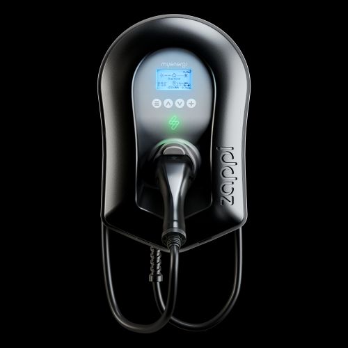 myenergi zappi v2.1 Wallbox 11kW/22kW 6,5m Ladekabel Wlan - Schwarz 2H22TB-T NEU