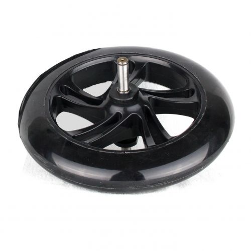 PU 200mm Rueda Trasera alto rebote para levas de accionamiento  Space Scooter negro