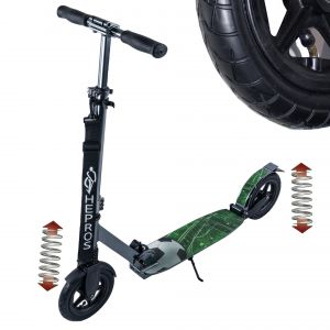 Hepros XXXL Air Fully Scooter 200mm Cityroller anthrazit