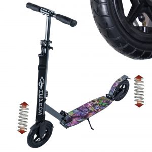 Hepros XXXL Air Fully Step 200mm opvouwbare Scooter wit