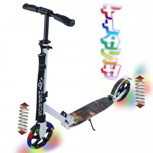 Hepros XXXL Flash Fully Scooter 200mm white