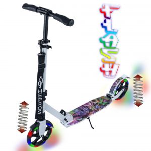 Hepros XXXL Flash Fully Scooter 200mm white