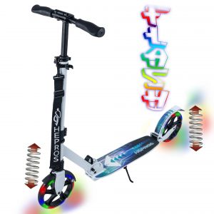 Hepros XXXL Flash Fully Scooter 200mm white
