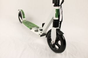 Hepros XXXL Fully Scooter 200mm Cityroller weiß B-ware