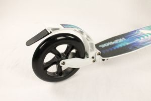 Hepros XXXL Fully Scooter 200mm Cityroller weiß B-ware