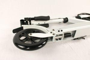 Hepros XXXL Fully Scooter 200mm Cityroller weiß B-ware