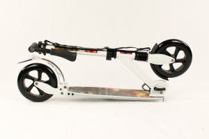 Hepros XXXL Fully Scooter 200mm Cityroller weiß B-ware
