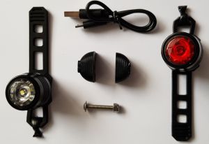 LED USB Lampenset CityScooter Beleuchtung für Hepros Ultra Fully und andere