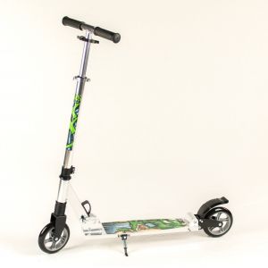 Hepros XXL BigWheel Fully Hulajnoga 145mm Skuter Silver B-STOCK