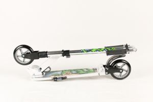 Hepros XXL BigWheel Fully Hulajnoga 145mm Skuter Silver B-STOCK