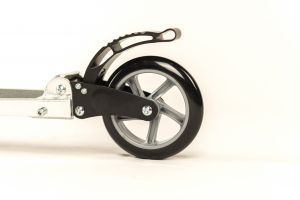 Hepros XXL BigWheel Fully Hulajnoga 145mm Skuter Silver B-STOCK